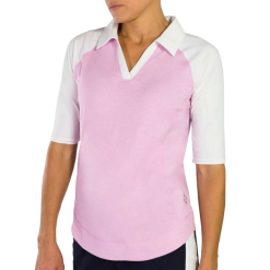 Jofit 1/2 Sleeve Tech Polo - Bloom