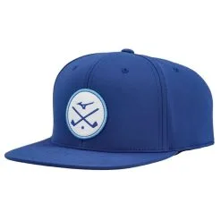 Mizuno Crossed Clubs Snapback Hat -Shoes Sales Store mizuno crossed clubs snapback hat royal 01 20305.1673904001