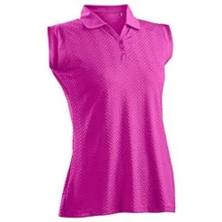 Nancy Lopez Grace Sleeveless Polo -Shoes Sales Store nancy lopez grace sleeveless polo hot pink 01 24331.1633541706