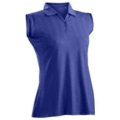 Nancy Lopez Grace Sleeveless Polo -Shoes Sales Store nancy lopez grace sleeveless polo indigo 01 24490.1633541706