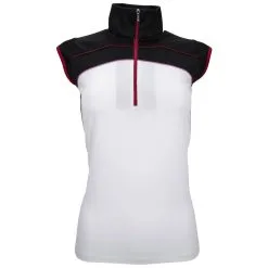 Nancy Lopez Kiss Sleeveless Polo