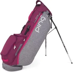 Ping Hoofer Lite Stand Bag 30 Ping Hoofer Lite Stand Bag -Shoes Sales Store ping hoofer lite stand bag heathered grey garnet magenta 01 1 32329.1643986715