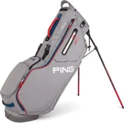 Ping Hoofer Stand Bag -Shoes Sales Store ping hoofer stand bag silver scarlet navy 01 14997.1645727140