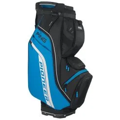 Ping Pioneer Cart Bag -Shoes Sales Store ping pioneer cart bag royal black 01 53051.1662670115