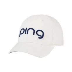 Ping Women's Tour Delta Hat -Shoes Sales Store ping womens tour delta hat white navy 01 30331.1652367837