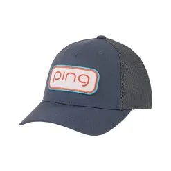 Women's Trucker Hat Ping -Shoes Sales Store ping womens trucker hat slate 01 37630.1652368419