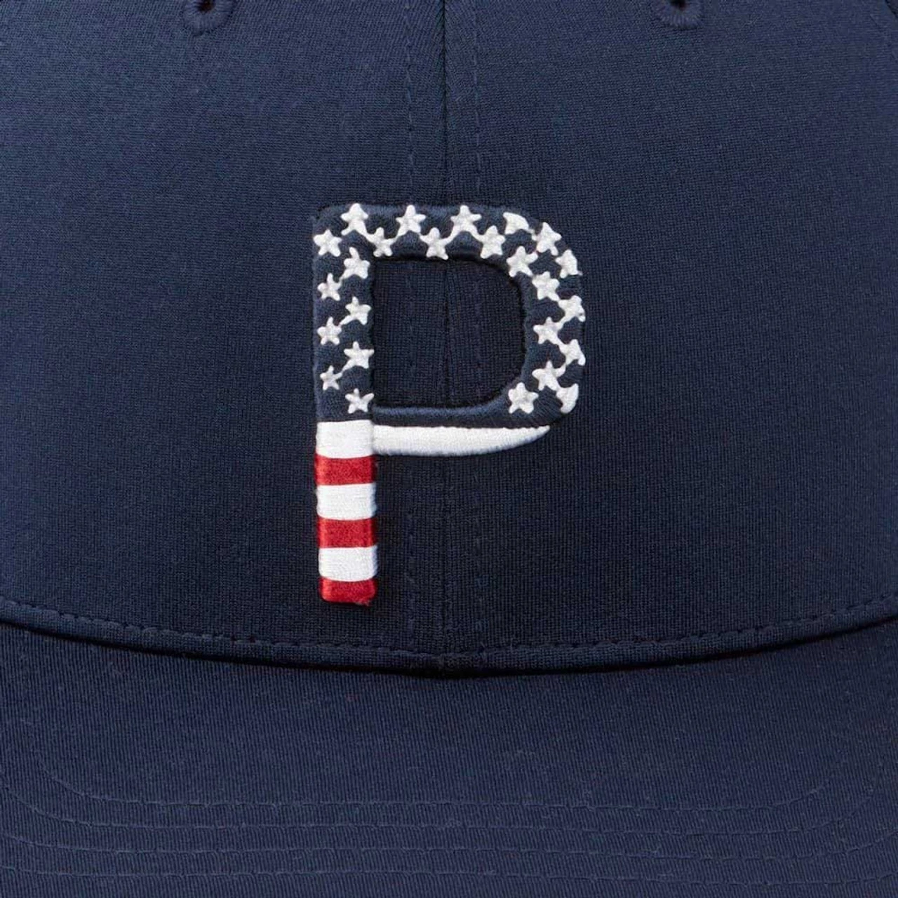 Puma Pars & Stripes P Snapback Hat 4 Puma Pars & Stripes P Snapback Hat - Image 4