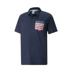 Puma Volition Paisley Pocket Polo -Shoes Sales Store puma volition paisley pocket polo navy blazer ski patrol 01 10305.1660836478