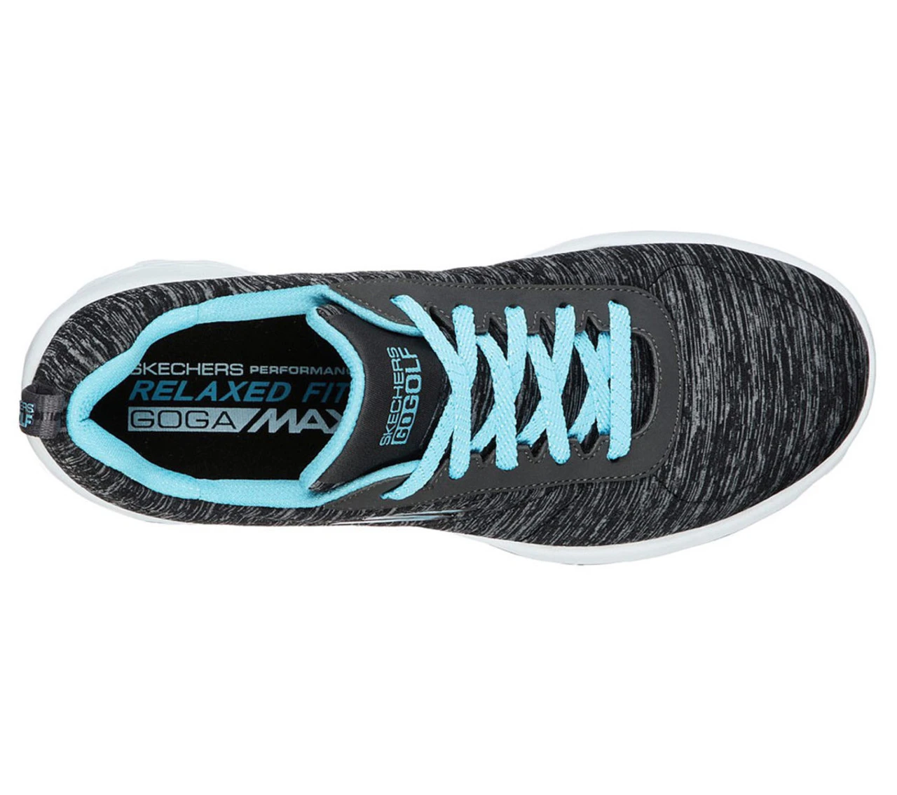 Skechers Women's Go Golf Walk Sport Golf Shoes - Black/Blue 4 Skechers Women's Go Golf Walk Sport Golf Shoes - Black/Blue - Image 4