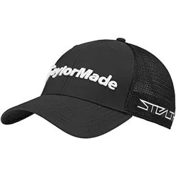 TaylorMade Tour Cage Fitted Hat -Shoes Sales Store taylormade tour cage fitted hat black 01 76414.1677783782