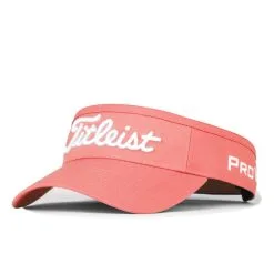 Titleist Tour Performance Visor -Shoes Sales Store titleist tour performance visor coral white 01 69436.1646340228