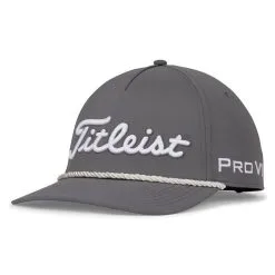 Titleist Tour Rope Hat -Shoes Sales Store titleist tour rope hat charcoal white 01 83437.1676598308