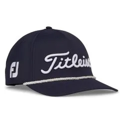 Titleist Tour Rope Hat -Shoes Sales Store titleist tour rope hat navy white 02 68357.1676597264
