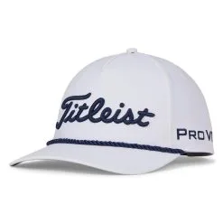 Titleist Tour Rope Hat -Shoes Sales Store titleist tour rope hat white navy 01 61700.1676598665