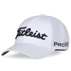 Titleist Tour Sports Mesh Hat -Shoes Sales Store titleist tour sports mesh hat white black 01 13891.1644606701