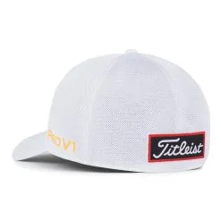 Titleist Tour Sports Mesh Hat -Shoes Sales Store titleist tour sports mesh hat white mango 03 81784.1644606701