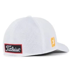 Titleist Tour Sports Mesh Hat -Shoes Sales Store titleist tour sports mesh hat white mango 04 73435.1644606701