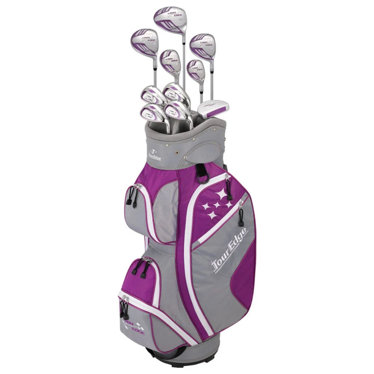 Tour Edge Women's Lady Edge Complete Set - Cart Bag 8 Tour Edge Women's Lady Edge Complete Set - Cart Bag - Image 8