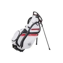 Wilson Staff EXO II Stand Bag -Shoes Sales Store wilson staff exo ii stand bag white black red 01 54398.1646169511